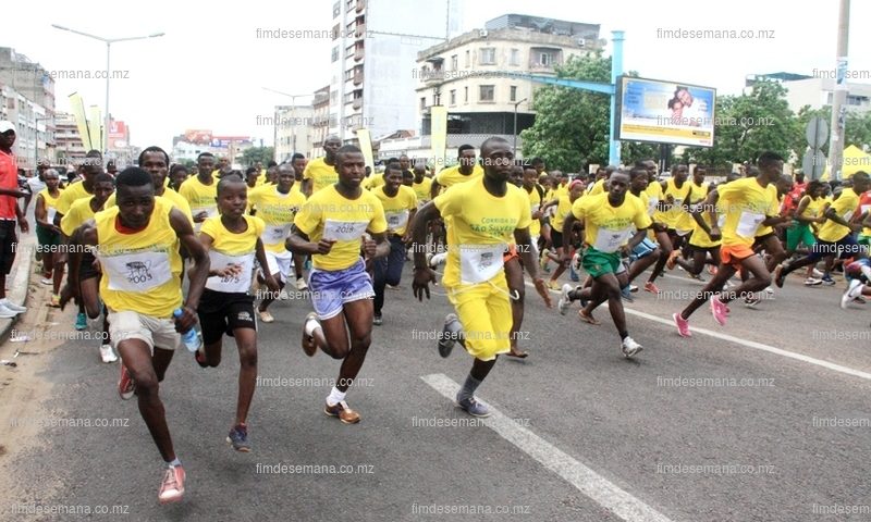 Partida da corrida de São Silvestre