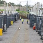 Grupo de geradores da central de ponta