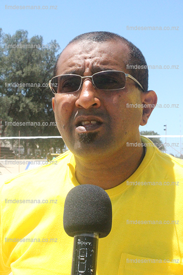 Kalid Cassamo Presidente da Federação Moçambicana de Voleibol da praia