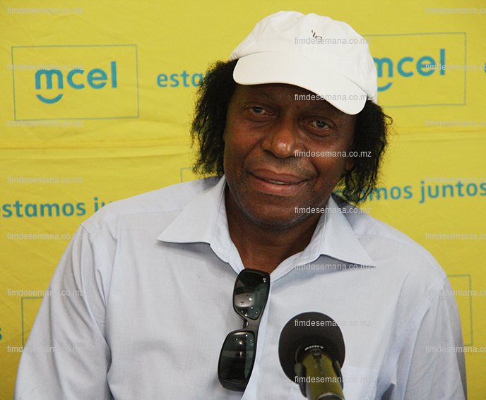 Pedro Ben músico participante no Festival da Marrabenta