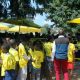 Crianças de várias escolas primárias de Moatize na cerimónia de lançamento da campanha de saúde oral 1024x682