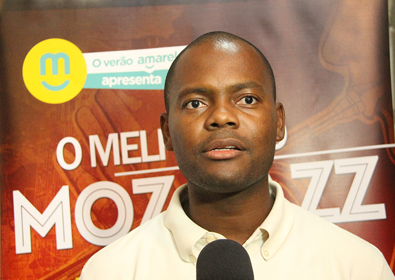 Jonas Alberto chefe do Grupo de Eventos Promoções e Patrocínios da mcel