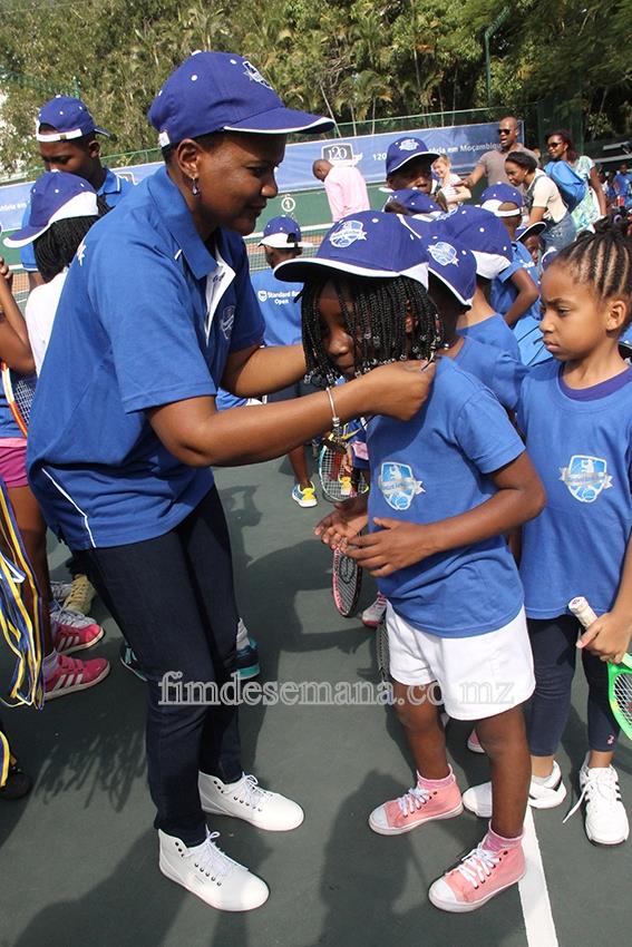 Acto da entrega de medalhas de participação