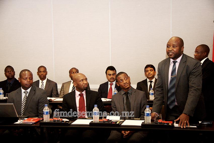 Participantes no encontro com a delegação empresarial do Quénia