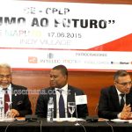 Mesa que presidiu à Conferência da CE-CPLP