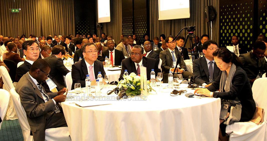 Participantes no Fórum de Cooperação Industrial Moçambique-Coreia 1