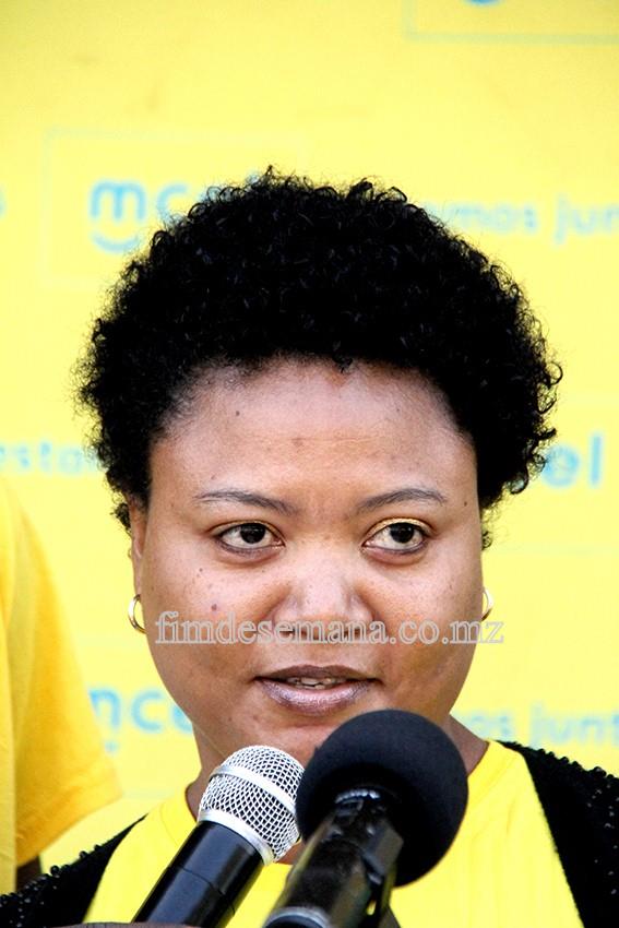 Ruth Chinhanda -  representante da AMVIRO
