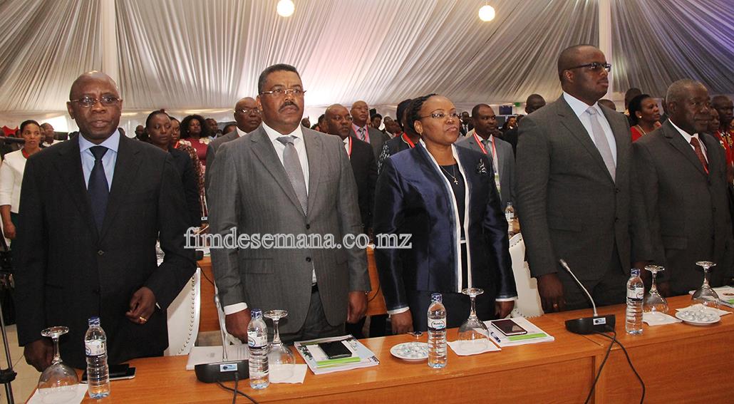 Participantes no Lançamento do Plano Estratégico de Desenvolvimento da Província de Maputo