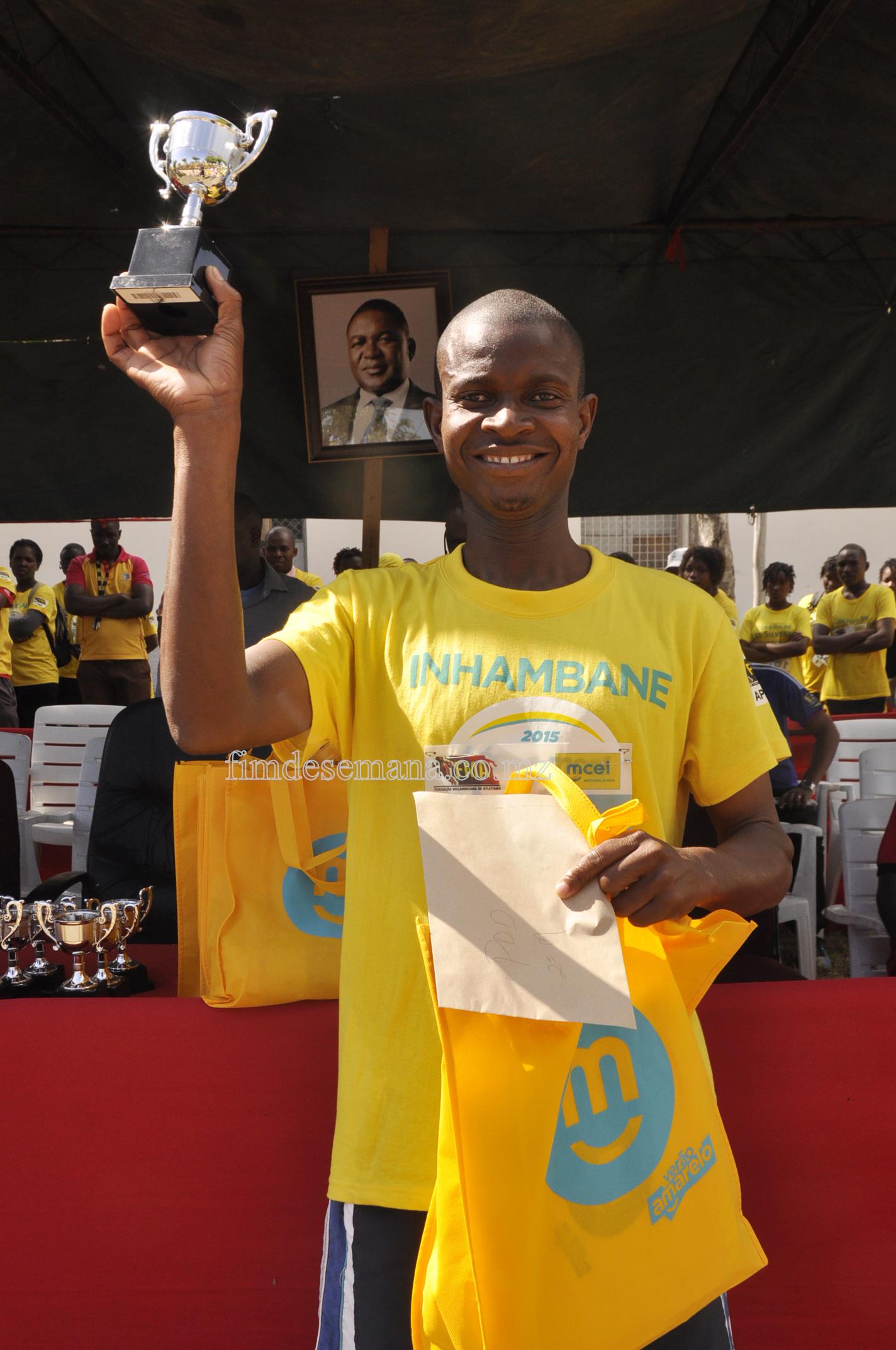 Premiação Légua mcel  celebrada entre a mcel-Moçambique Celular e a Federação Moçambicana de Atletismo (FMA)