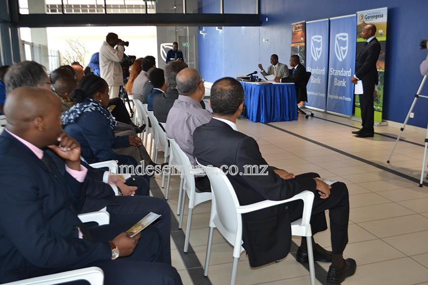 Acto de celebração da parceria entre o Parque Nacional de Gorongosa e o Standard Bank