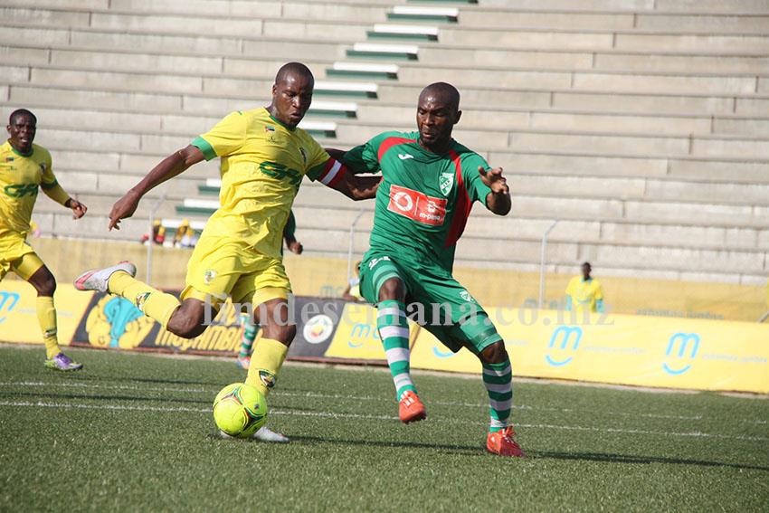 Jogo da final ta&ccedil;a Mo&ccedil;ambique mcel entre o Clube Ferrovi&aacute;rio da Beira e a Liga Desportiva de Maputo 1