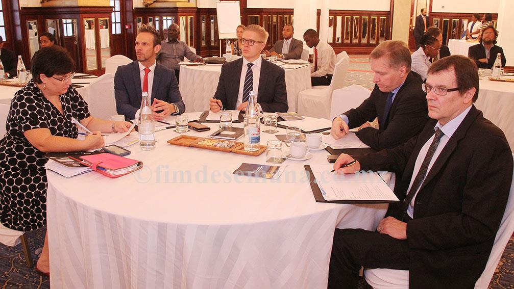 Participantes no Semin&aacute;rio de Neg&oacute;cios entre Mo&ccedil;ambique e Finl&acirc;ndia