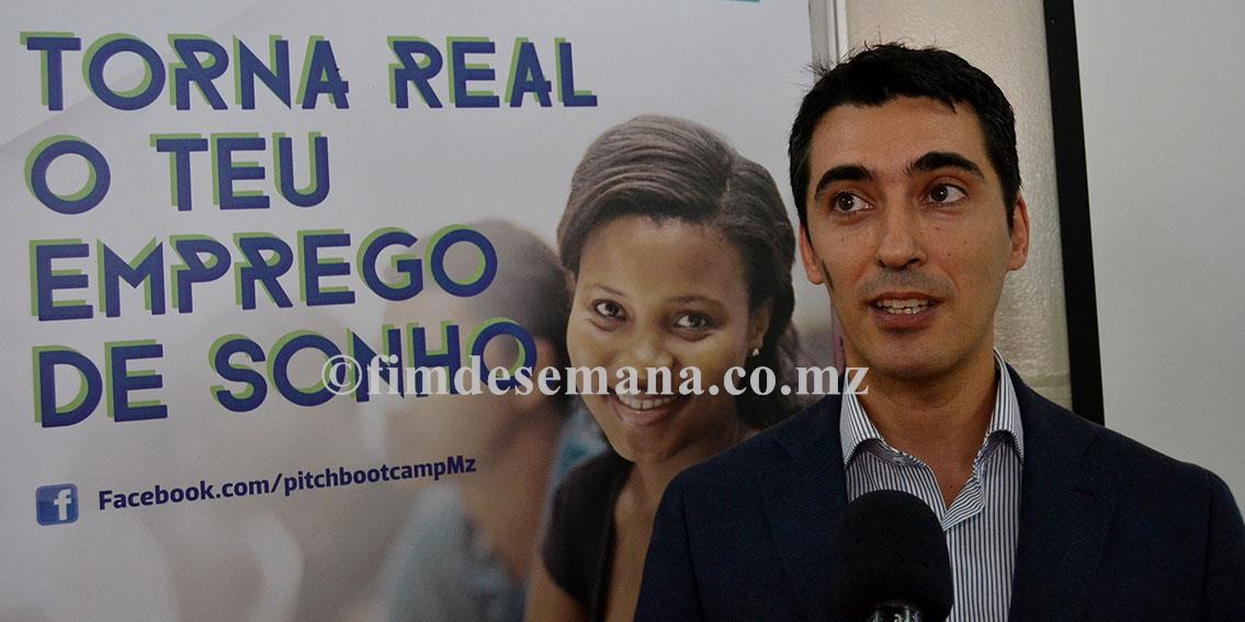 Pedro Santos representante da FlowMoçambique