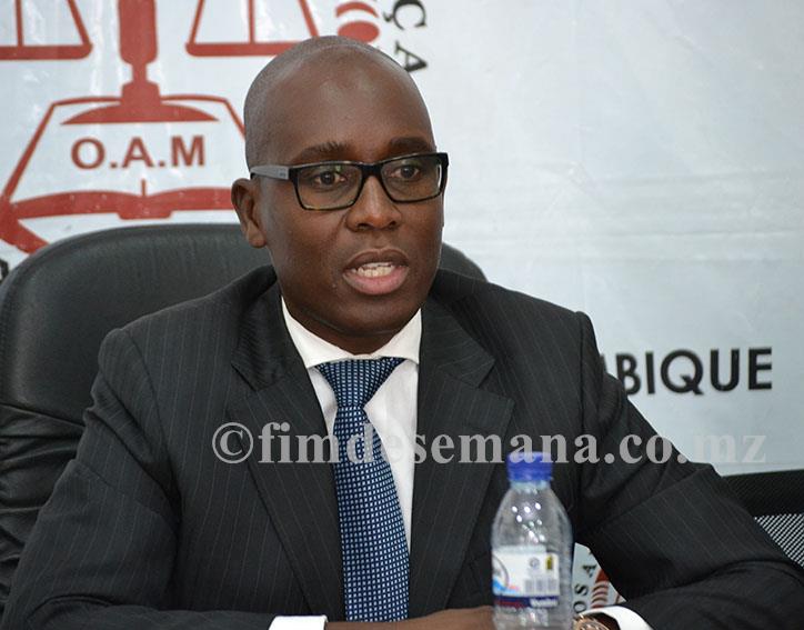 Tom&aacute;s Timbane Baston&aacute;rio da Ordem dos Advogados de Mo&ccedil;ambique