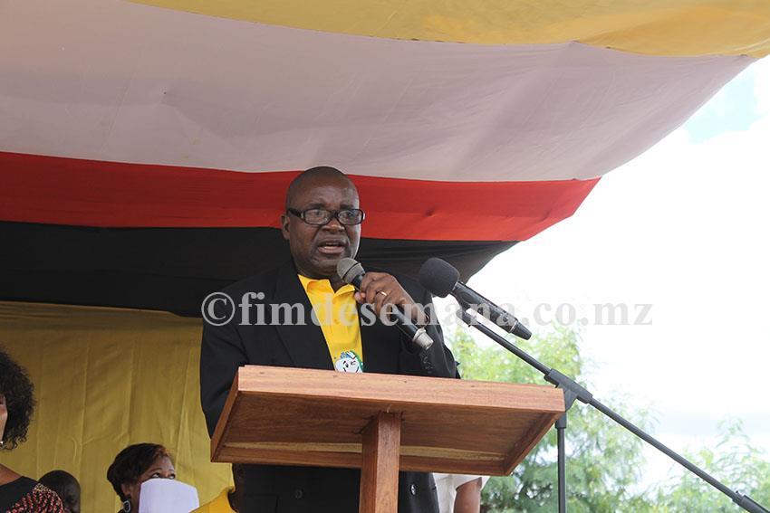 Alfredo Artur administrador do Distrito de Nampula