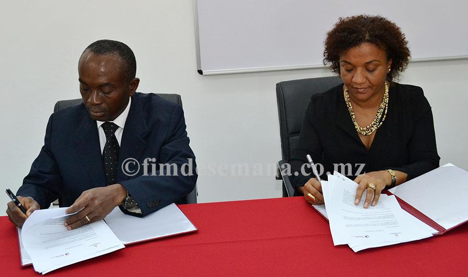 Assinatura de memorando entre a Universidade Politécnica e a Total Moçambique