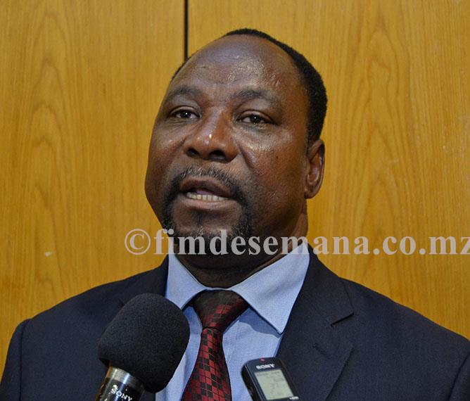 Joaquim Ant&oacute;nio Macu&aacute;cua director de Norma&ccedil;&atilde;o e Procedimentos Aduaneiros da Direc&ccedil;&atilde;o Geral das Alf&acirc;ndegas