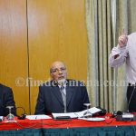 Mesa que presidiu o workshop de capacita&ccedil;&atilde;o sobre o Operador Econ&oacute;mico Autorizado em Mo&ccedil;ambique