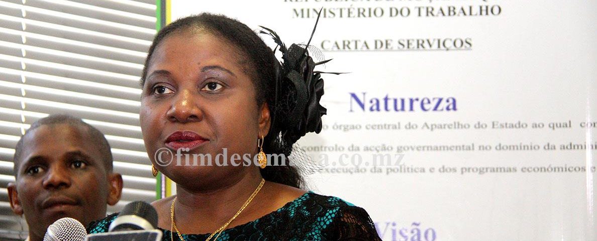 Vit&oacute;ria Dias Diogo Ministra do Trabalho Emprego e Seguran&ccedil;a Social