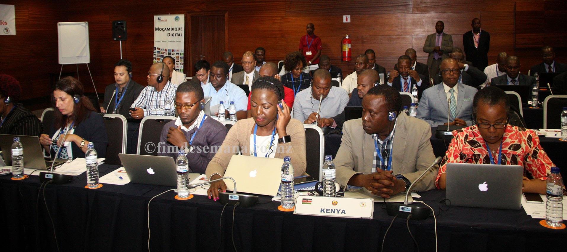 Participantes na segunda Reuni&atilde;o da Uni&atilde;o Africana de Telecomunica&ccedil;&otilde;es