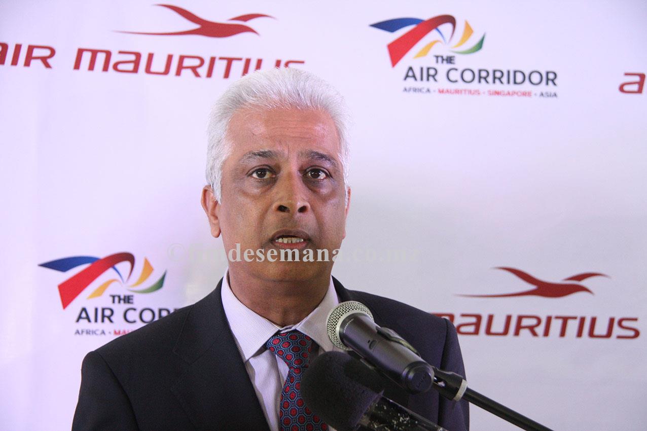 Arjoon Suddhoo Presidente da Air Mauritius
