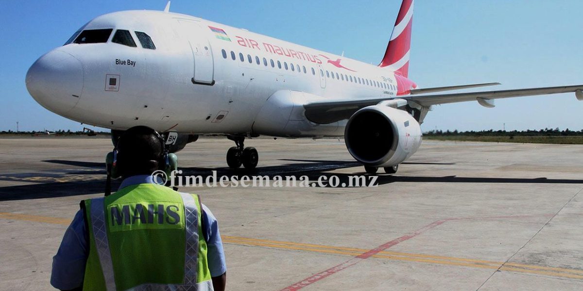 Avi&atilde;o da Air Mauritius