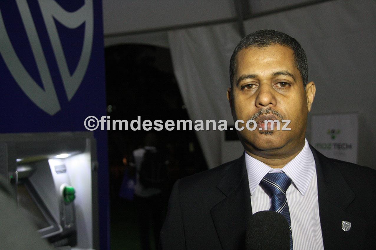Faizal Da&uacute;de representante do Standard Bank