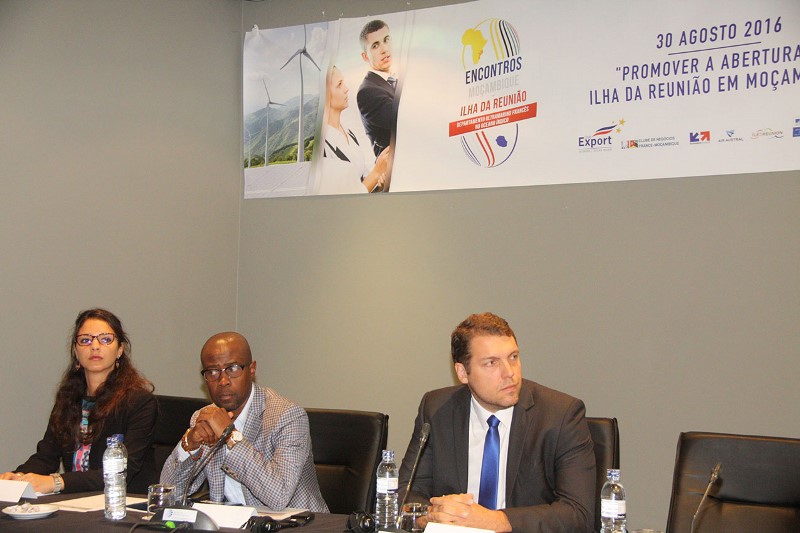Mesa que presidiu e segunda edi&ccedil;&atilde;o dos encontros de desenvolvimento sustent&aacute;vel Mo&ccedil;ambique Ilha Reuni&atilde;o