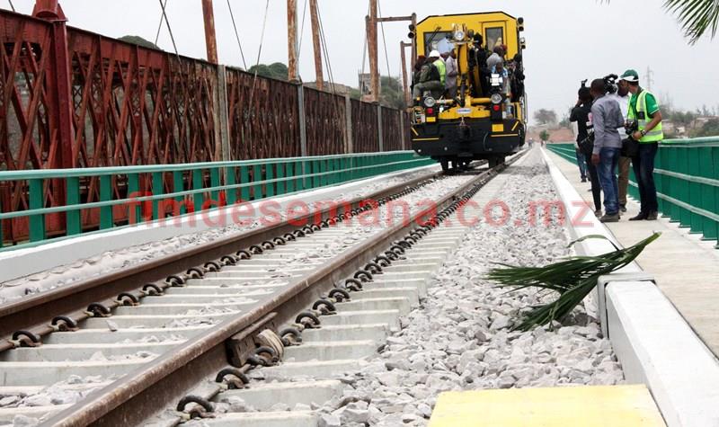 Nova ponte ferroviária sobre o Rio Umbelúzi