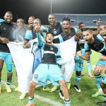 Equipa da Uni&atilde;o Desportiva de Songo vencedora da Ta&ccedil;a Mo&ccedil;ambique mcel 2016