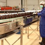 Sector de enchimento dos refrescos Frozy