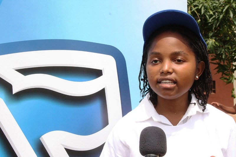 Shelcya Lordes Estudante do primeiro ano de Gestão do Instituto Comercial de Maputo