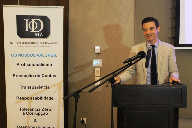 Andreas Fransius conselheiro Pol&iacute;tico da Embaixada da Su&eacute;cia em Mo&ccedil;ambique 2