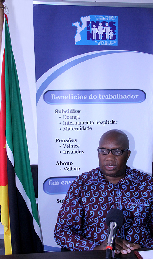 Sarmento Senda Delegado do INSS a n&iacute;vel da Cidade de Maputo 2