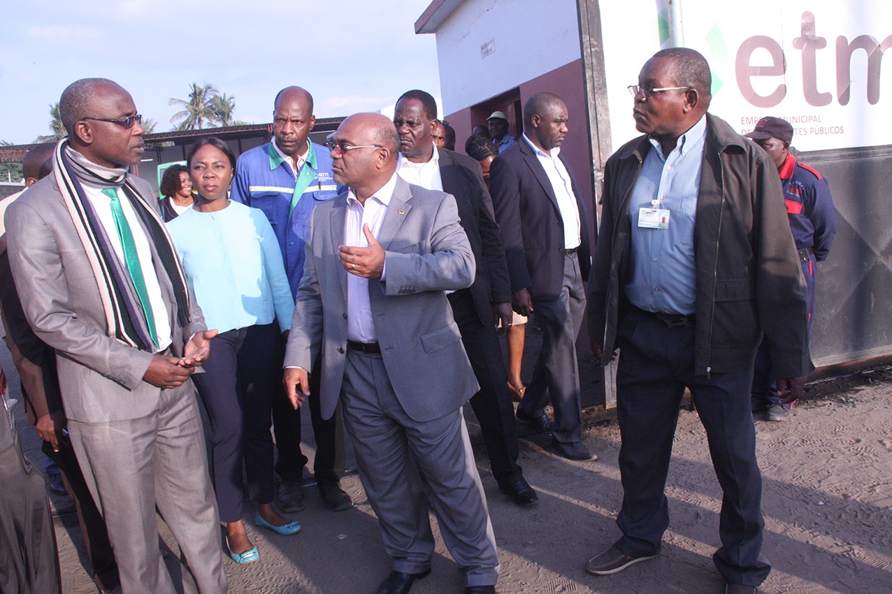 Visita do Ministro dos Transportes e Comunica&ccedil;&otilde;es a ETM