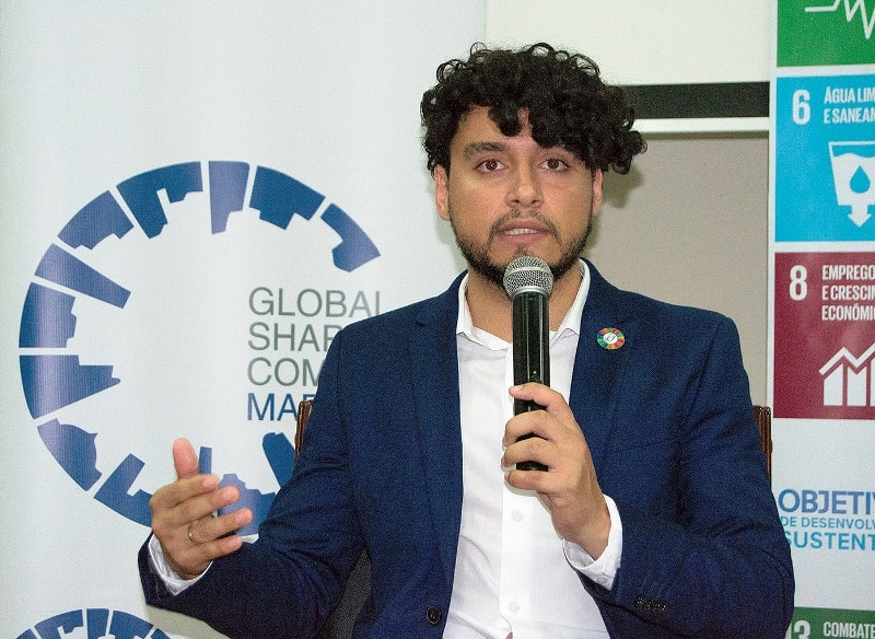 Ney Cardoso oficial de mobiliza&ccedil;&atilde;o social das Na&ccedil;&otilde;es Unidas em Mo&ccedil;ambique