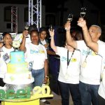 Brinde alusivo &agrave;s comemora&ccedil;&otilde;es dos 20 anos da mcel