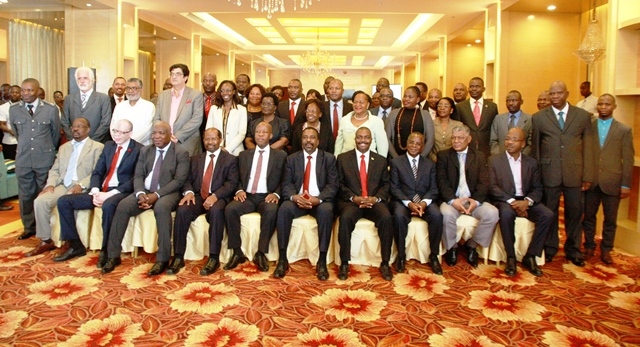 Foto familia dos participantes