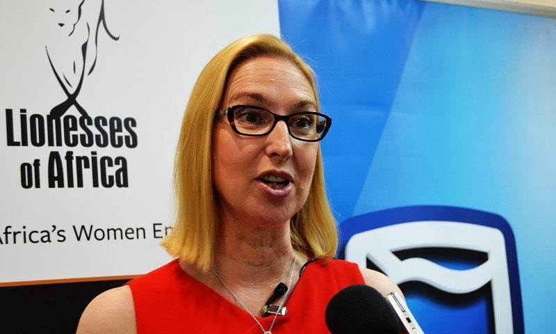 Melanie Hawken fundadora do Lionesses of Africa