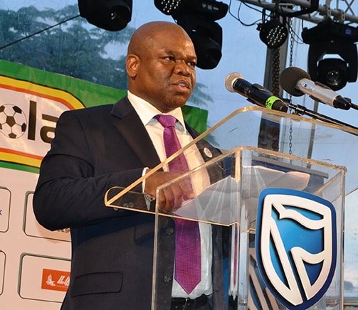 Ananias Couana presidente da Liga Mo&ccedil;ambicana de Futebol