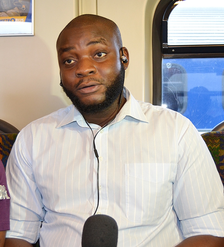 Staut Malinjane utente do Metrobus