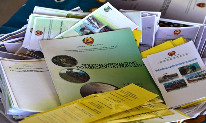 Amostra do Boletim Informativo do Mercado de Trabalho