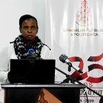 Crisália Sabonete, oradora da Universidade Politecnica