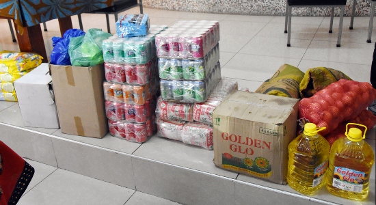 Parte dos produtos oferecidos