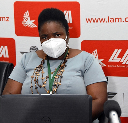 Maria Judite Mungoi inspectora do Trabalho da Cidade de Maputo