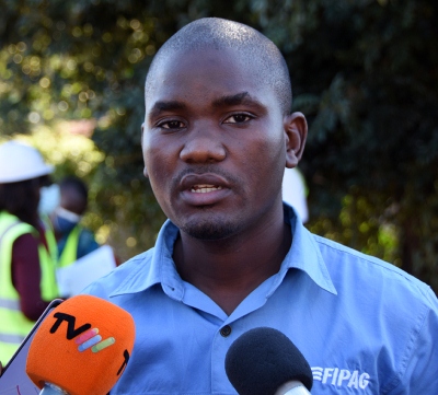 Joao Francisco director de Distribuicao em Baixa do FIPAG Regiao Metropolitana de Maputo