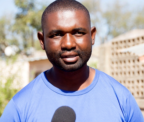 Jorge Matonse representante dos moradores de Mulotana Bile