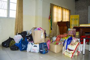 Produtos oferecidos ao Hospital Psiquiátrico de Infulene