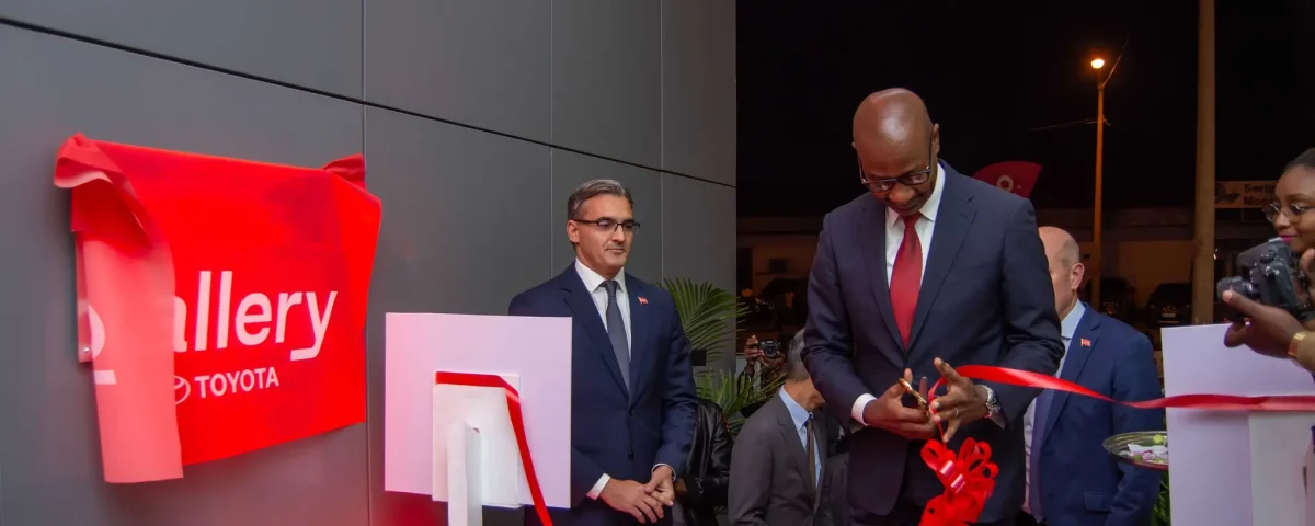 Na inauguração de novo showroom da Toyota, Mateus Magala exorta agentes das marcas automóveis
