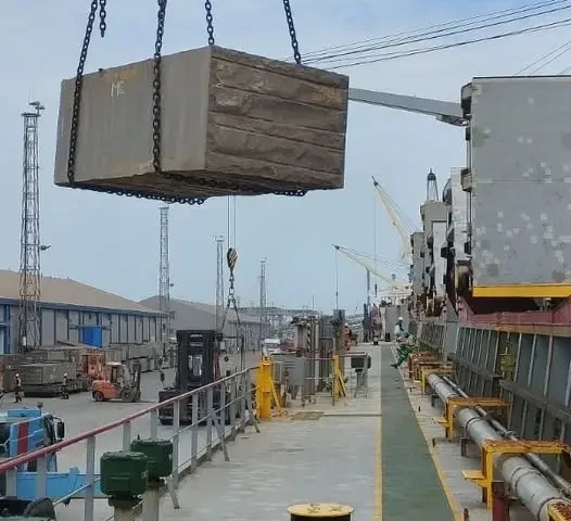 Porto da Beira Fixado novo recorde no Terminal de Carga